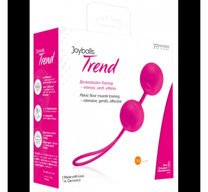 Вагинальные шарики JOY Division Joyballs Trend, magenta