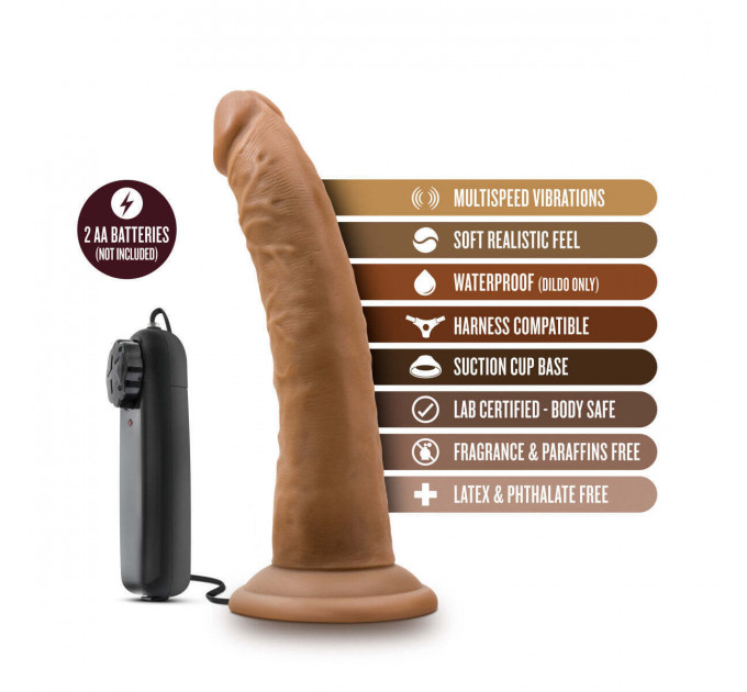 Вибратор на присоске Dr, Skin - Dr, Dave Vibrator With