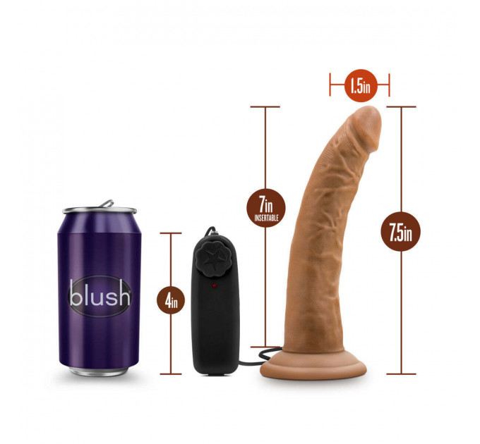 Вибратор на присоске Dr, Skin - Dr, Dave Vibrator With