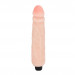 Вибромассажер реалистик с мультискоростной вибрацией Flexible Cyberskin Big Vibe Flesh 24,8 cm
