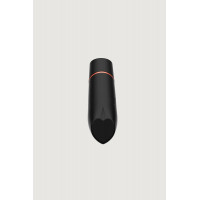 Вибропуля в виде помады Adrien Lastic Rocket черная