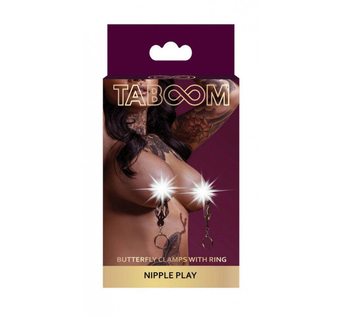 Зажимы на соски Jewel Tweezer Taboom