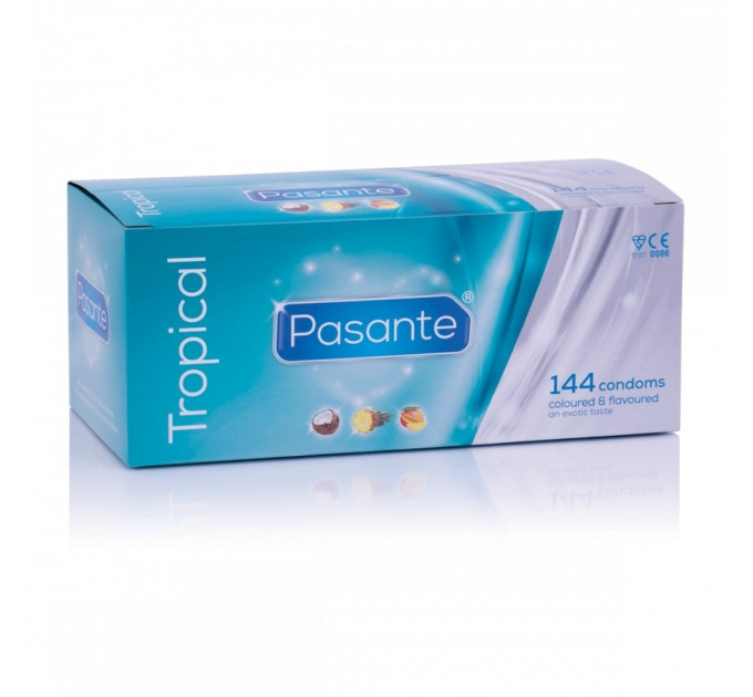 Презервативи Pasante Tropical, 144 шт