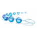 T330754 Анальная цепочка B YOURS BASIC BEADS BLUE