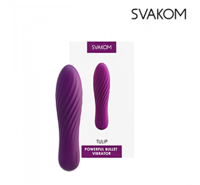 Вибропуля SVAKOM TULIP VIBRATOR VIOLET