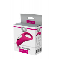 Ерекційне віброкільце RINGS OF LOVE COUPLES ENHANCER MAGENTA