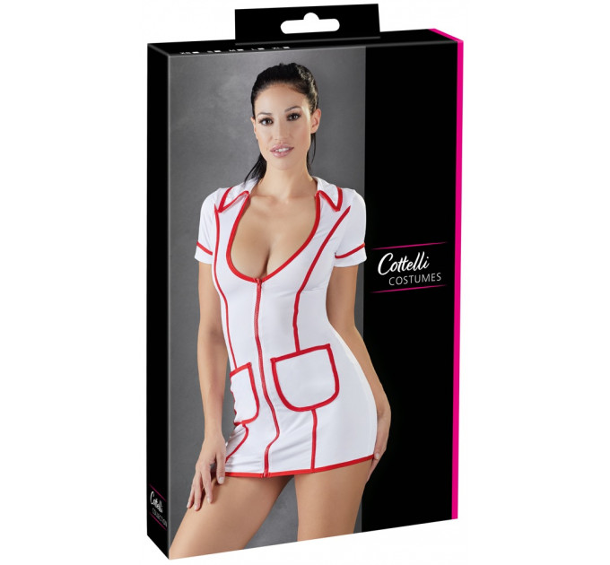 Платье медсестры сексуальное Cottelli Colection Nurse Dress, S