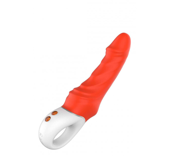 Вибратор реалистичный Dream Toys оранжевый, 23.1 см х 5.1 см