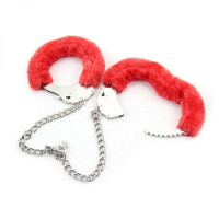 Наручники Roomfun Metal Handcuff With A Long Chain, Red