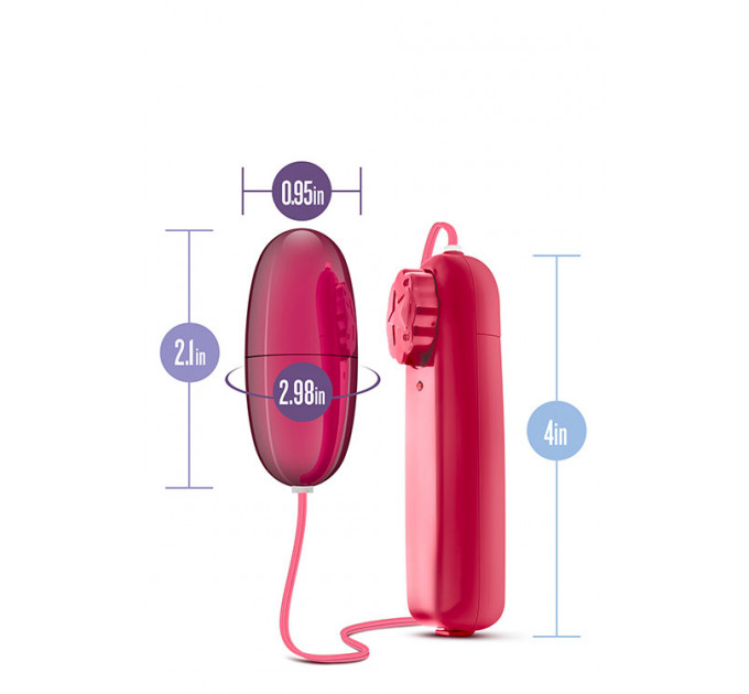Виброяйцо B YOURS POWER BULLET CERISE