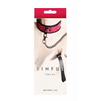 Ошейник с поводком SINFUL COLLAR