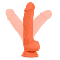 Фаллоимитатор с двойной плотностью Blush NEO ELITE 7.5INCH ORANGE