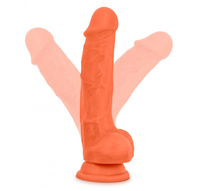 Фаллоимитатор с двойной плотностью Blush NEO ELITE 7.5INCH ORANGE