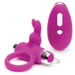 Ерекційне кільце з вібрацією Happy Rabbit Remote Control Cock Ring