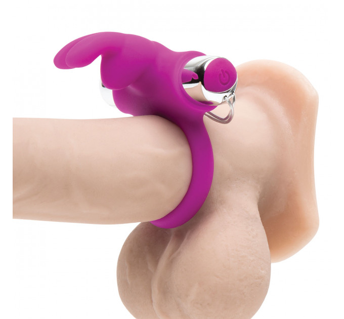 Ерекційне кільце з вібрацією Happy Rabbit Remote Control Cock Ring