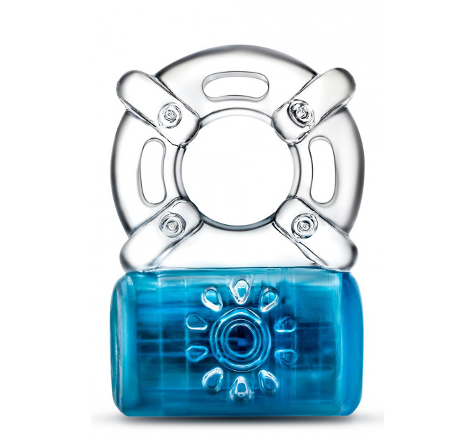 Ерекційне віброкільце PLAY WITH ME ONE NIGHT STAND VIBRATING C-RING BLUE