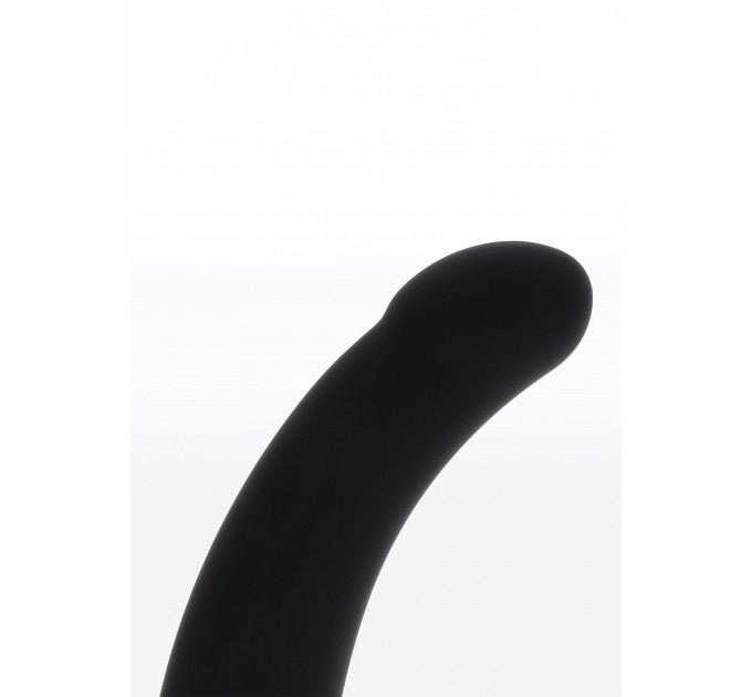 Фалоімітатор страпон Taboom Strap-On Dong Large чорного кольору, 16 см х 3.8 см