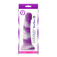 Фаллоимитатор силикон NS Novelties COLOURS PLEASURES YUM 6" DILDO PURPLE