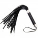 Флоггер с сердцем DS Fetish Flogger M black with heart metal