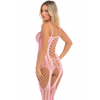 Комбінезон FAKE NEWS BODYSTOCKING PINK, OS