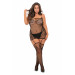 Комбинезон TO THE NINES BODYSTOCKING BLACK PLUS SIZE