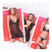 Комплект корсет с трусиками Obsessive 860-COR-1 черный, S/M