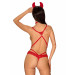 Костюм дьяволицы Obsessive Evilia red L/XL 4 предмета