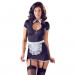 Костюм горничной для ролевых игр Cottelli Collection Maid's Dress, черно-белый, M
