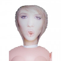 Лялька надувна із вставкою із кібершкіри Boss Series Single Girl
