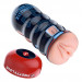 Мастурбатор реалистичный с вакуумом Pretty Love Masturbator Vacuum Cup, в колбе, 18 х 7 см