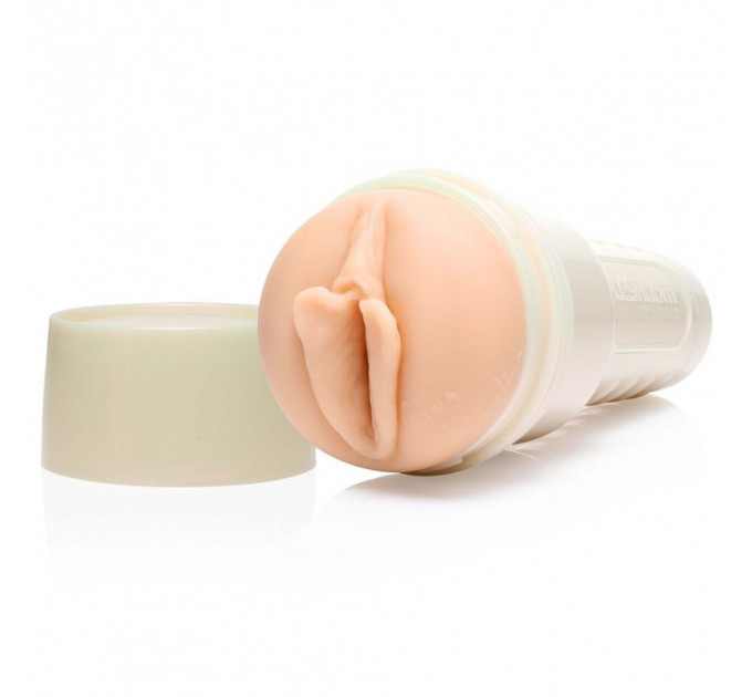 Мастурбатор вагина в колбе, киберкожа Fleshlight Girls Gina Valentina Stellar, бежевый