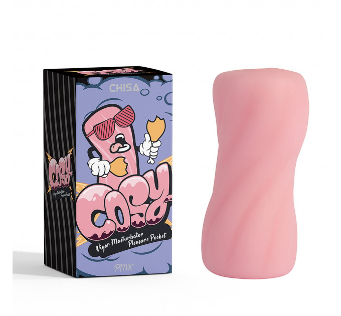Мастурбатор яйцо Chisa COSY Vigor, розовый