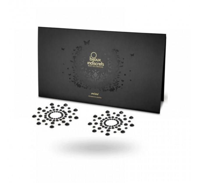 Наклейки для грудм Bijoux Indiscrets Mimi - Black