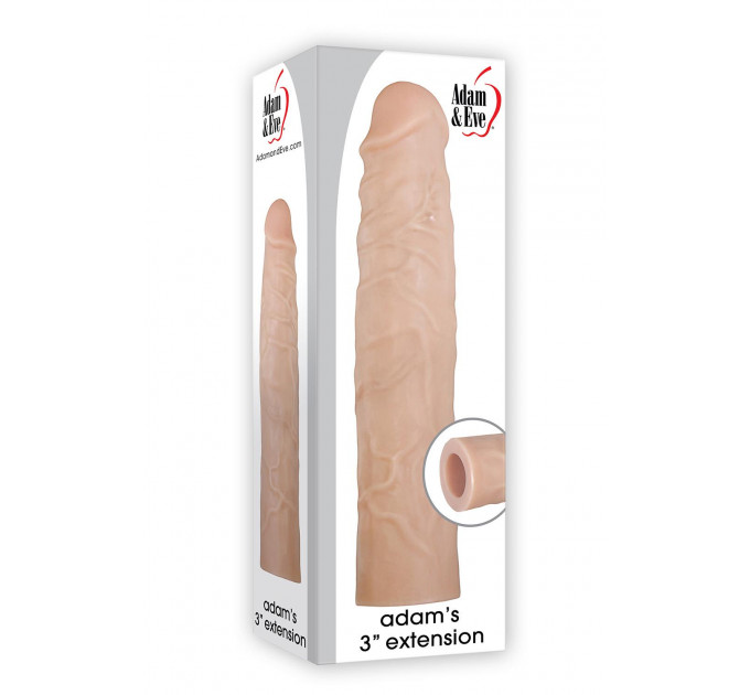 Насадка на член, що подовжує ADAM ET EVE ADAM'S 3" EXTENSION