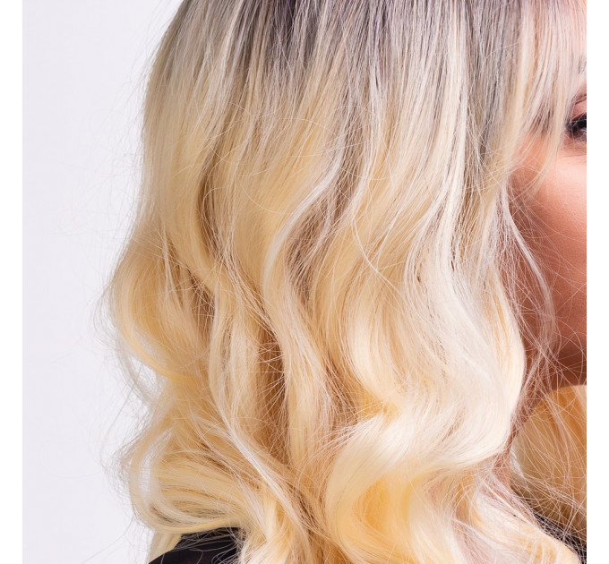 Парик длинный кудрявый Fetish Hair, балаяж блонд, 65 см