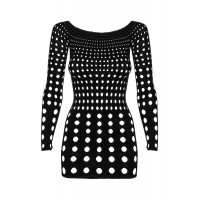 Сукня Obsessive Rocker з перфорацією, чорна, S/M/L
