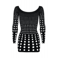 Сукня Obsessive Rocker з перфорацією, чорна, S/M/L