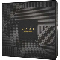 Портупея з екошкіри Bijoux Indiscrets MAZE – Cross Cleavage, бежева