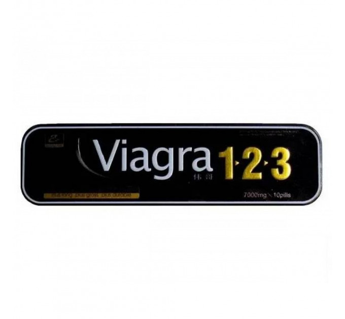 Препарат для усиления мужской эрекции Viagra 123 (цена за упаковку, 10 шт)