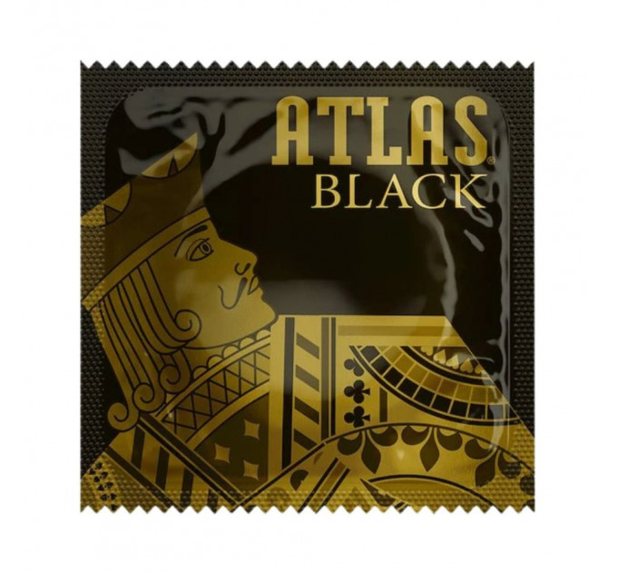 Презерватив Atlas Black класичний