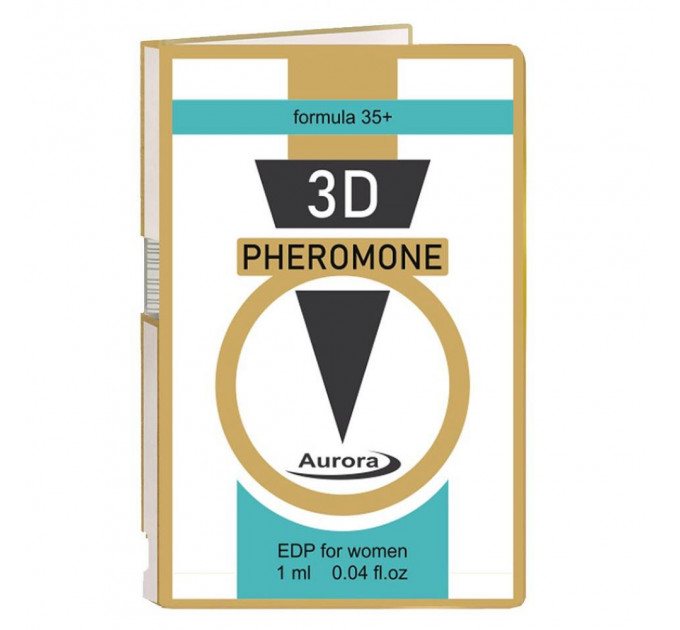 Пробник парфуми з жіночими феромонами Aurora 3D Pheromone 35 Plus 1 мл