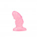 Рифленная анальная пробка Chisa Hi-Rubber Raging Mini Plug Pink
