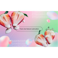 Їстівний лубрикант WET Yummy Strawberry Flavored Lube 178 мл