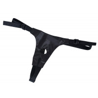 Страпон-сет с 3 бежевыми насадками You2Toys Strap-on та чорними трусиками для фіксації