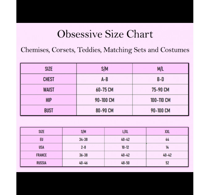 Стринги Obsessive Contica stringi otwarte L/XL