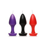 Свічки у формі пробки масажні Kink Inferno Butt Plug Druipkaarsen