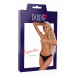 Трусики кружевные с открытым доступом Daring Intimates Alessandra, черный, S/M