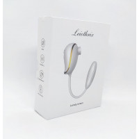 Вакуумний стимулятор з віброяйцем High End Suction Love Egg WHITE