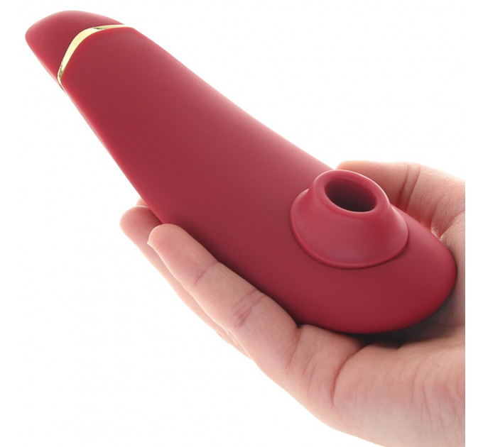 Вакуумный клиторальный стимулятор Womanizer Premium 2 Bordeux