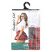 Ігровий костюм ,,Студентка,, Teacher's Pet Women's Private School у клітинку, 4 предмети